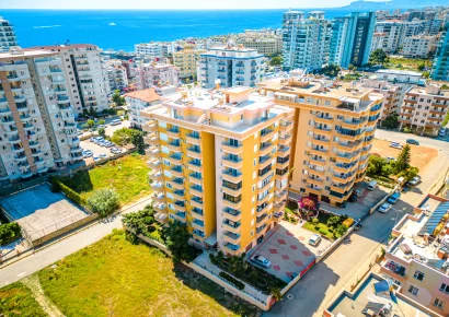Sea view 4 bedroom penthouse duplex for sale in Mahmutlar