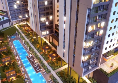 Квартиры в новом проекте с 1 и 2 спальнями на продажу в Коньяалты