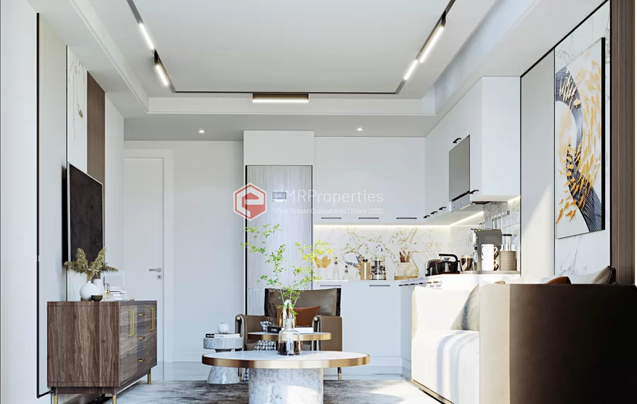 Роскошные апартаменты в Каргыджаке с видом на бассейн