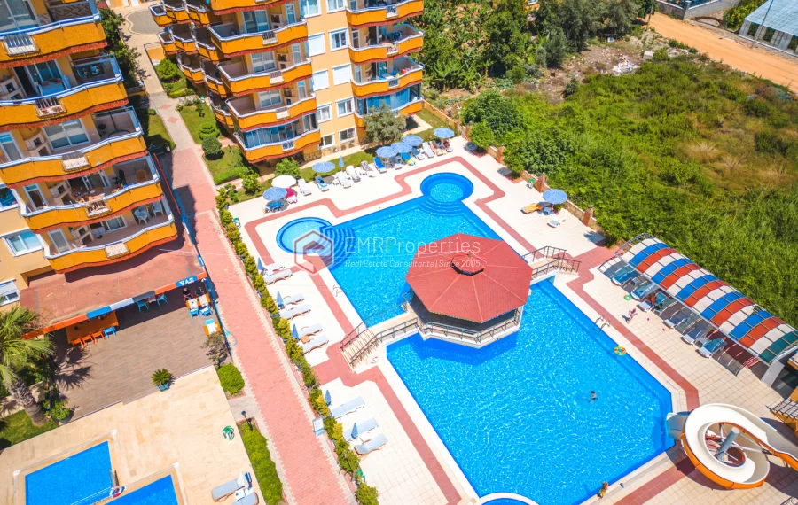 Prodaje se stan sa pogledom na more 50 m od mora u modernom kompleksu u Mahmutlaru