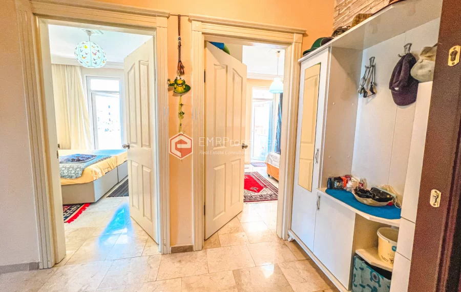 Prodaje se stan sa pogledom na more 50 m od mora u modernom kompleksu u Mahmutlaru