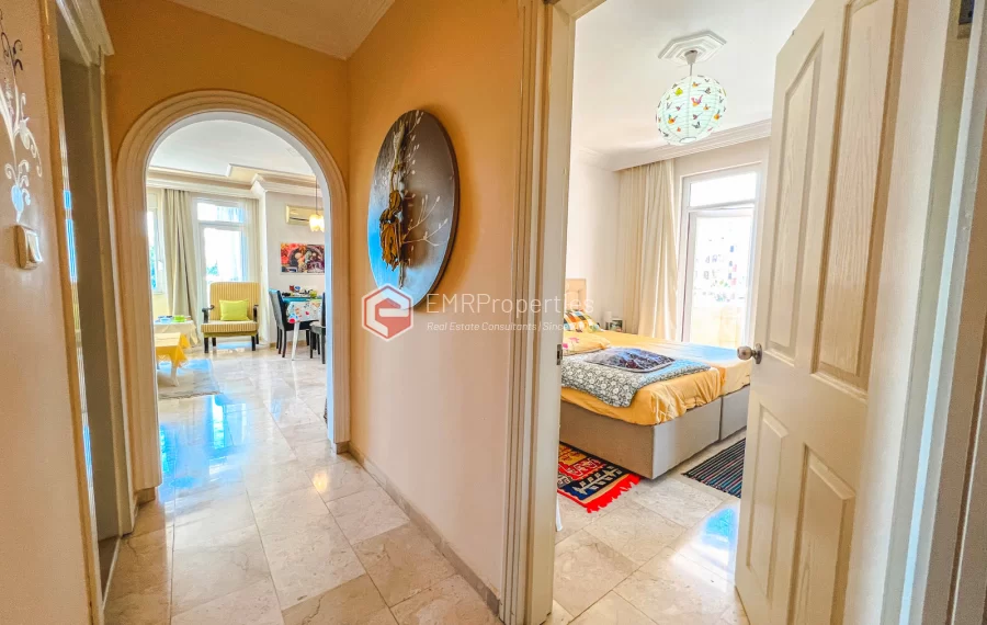 Prodaje se stan sa pogledom na more 50 m od mora u modernom kompleksu u Mahmutlaru