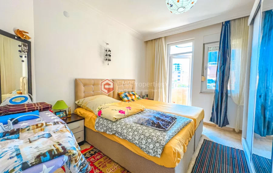 Prodaje se stan sa pogledom na more 50 m od mora u modernom kompleksu u Mahmutlaru