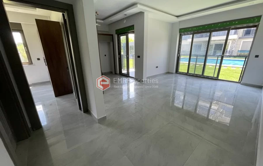 Gemütliche 3-Zimmer-Wohnung mit Poolblick zum Verkauf in Belek