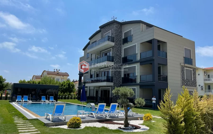 Gemütliche 3-Zimmer-Wohnung mit Poolblick zum Verkauf in Belek