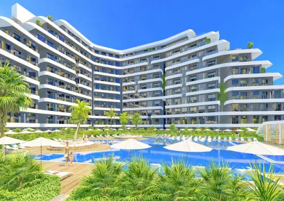 Исключительный проект на продажу в Ларе, самом престижном районе Анталии.