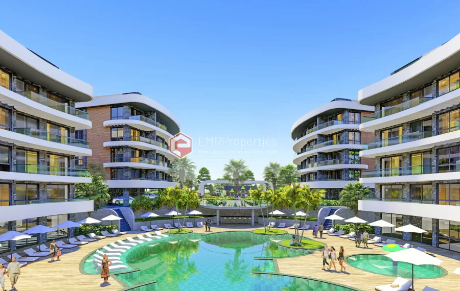 Visoko kvalitetne projektne rezidencije sa jedinstvenom ljepotom na prodaju u Alanya Oba
