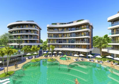 High quality project residences with unique beauty for sale in Alanya Oba