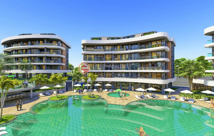Visoko kvalitetne projektne rezidencije sa jedinstvenom ljepotom na prodaju u Alanya Oba
