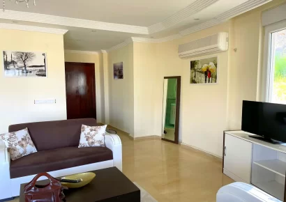 Peaceful 4 bedroom detached villa with jacuzzi and fireplace for sale in Demirtas