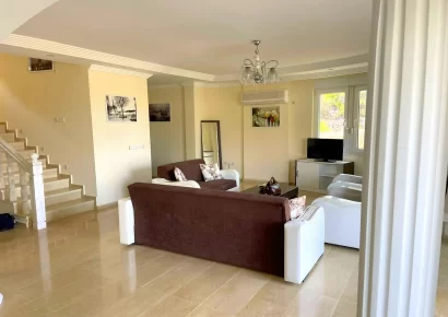 Peaceful 4 bedroom detached villa with jacuzzi and fireplace for sale in Demirtas