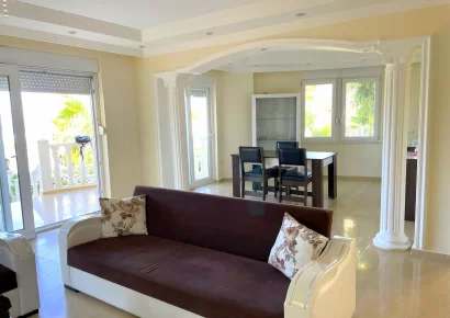 Peaceful 4 bedroom detached villa with jacuzzi and fireplace for sale in Demirtas