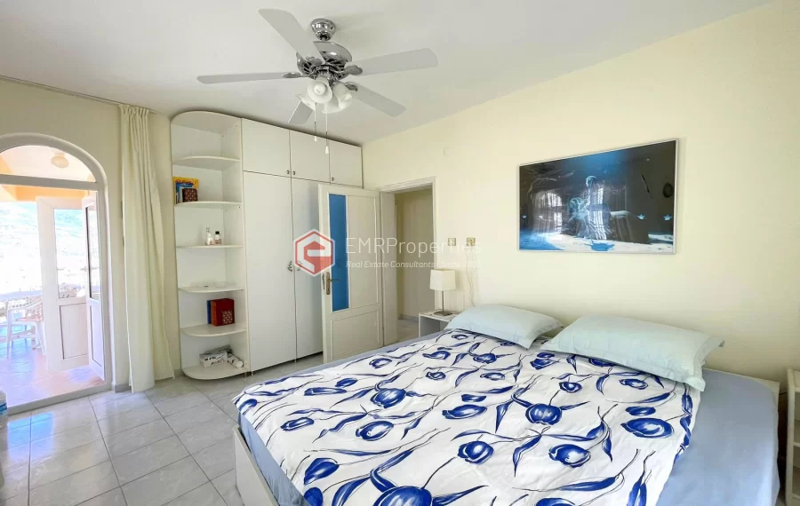 Wunderschöne 3-Zimmer-Wohnung mit Panoramablick in der Burg von Alanya zu verkaufen