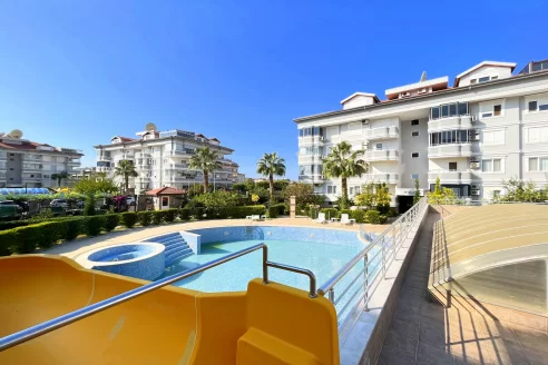 Roomy 2 bedroom apartment with social facility for sale in Oba