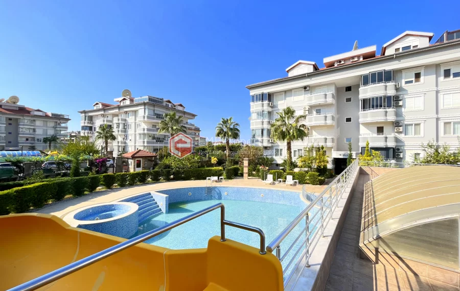 Roomy 2 bedroom apartment with social facility for sale in Oba