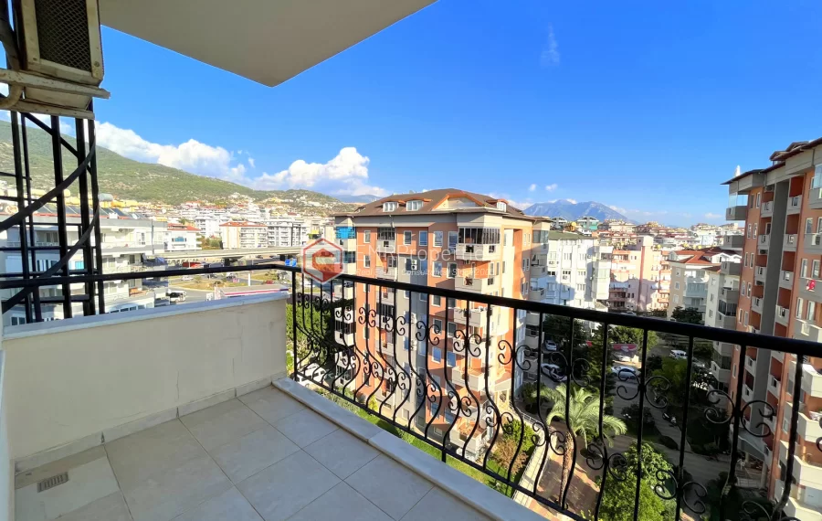 3 Zimmer Wohnung mit Meerblick zum Verkauf im Zentrum von Alanya