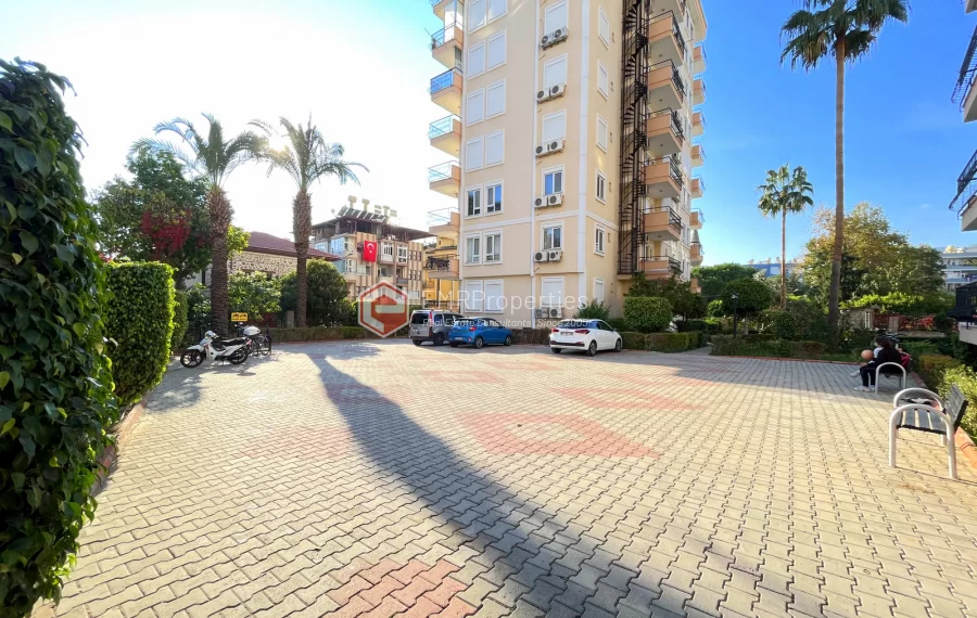 3 Zimmer Wohnung mit Meerblick zum Verkauf im Zentrum von Alanya