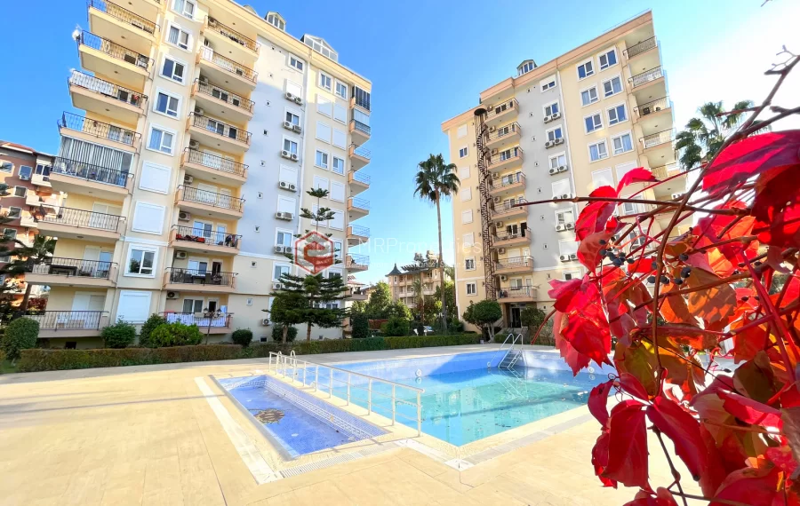 3 Zimmer Wohnung mit Meerblick zum Verkauf im Zentrum von Alanya
