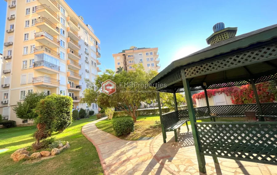 3 Zimmer Wohnung mit Meerblick zum Verkauf im Zentrum von Alanya