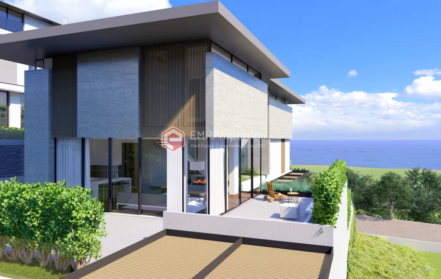 Ultra-luxuriöse Triplex Villa mit 7 Zimmer und Meerblick zum Verkauf in Kargicak