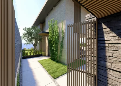 Ultra luxury 5 bedroom triplex villa with sea view for sale in Kargicak