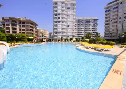 Wunderschöne 3 Zimmer Wohnung am Meer zum Verkauf in Tosmur Alanya