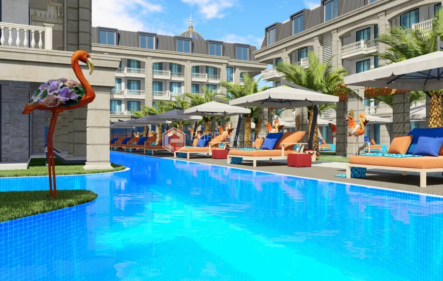 Ultra luxury and high quality project in Alanya Turkler District