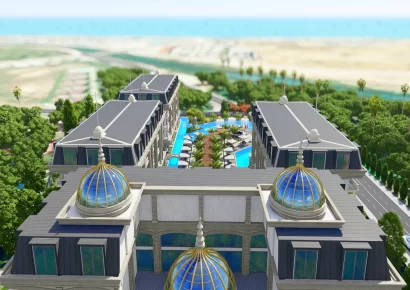  Ultraluxuriöse und qualifizierte Projekte in der Nachbarschaft von Alanya Türkler