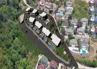 Contemporary and ultra luxury 3 and 4 bedroom villas for sale in Tepe