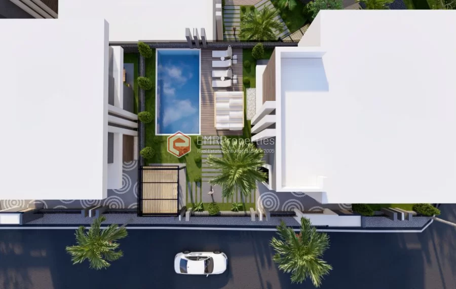 Moderne und ultraluxuriöse Villen mit 3 und 4 Schlafzimmern zum Verkauf in Tepe