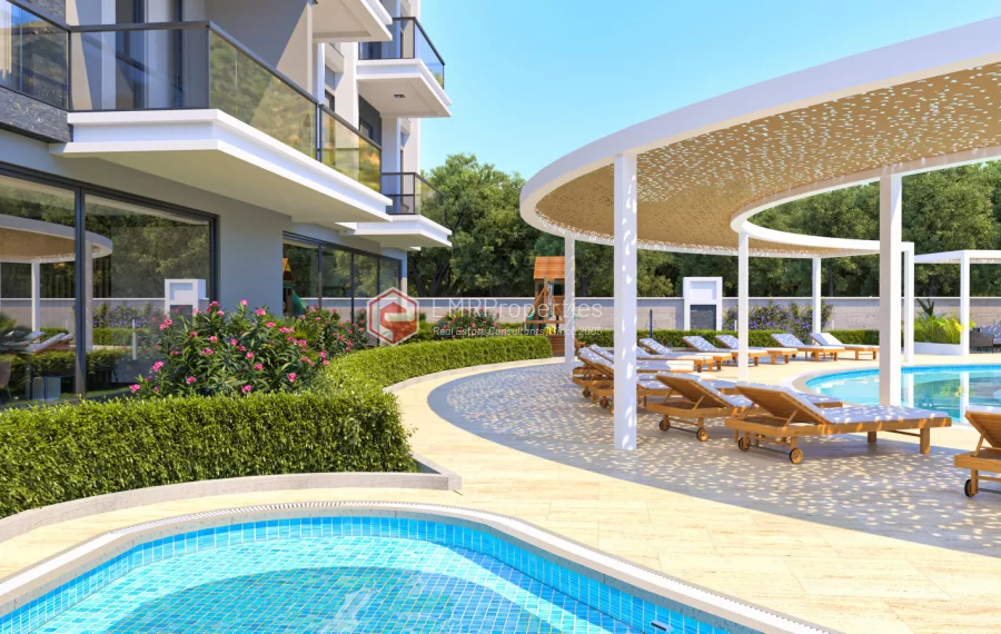 Wunderschönes Wohnprojekt zum Verkauf in Alanya Oba