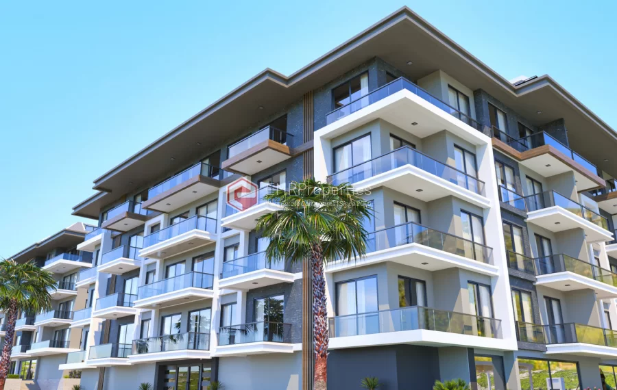 Wunderschönes Wohnprojekt zum Verkauf in Alanya Oba
