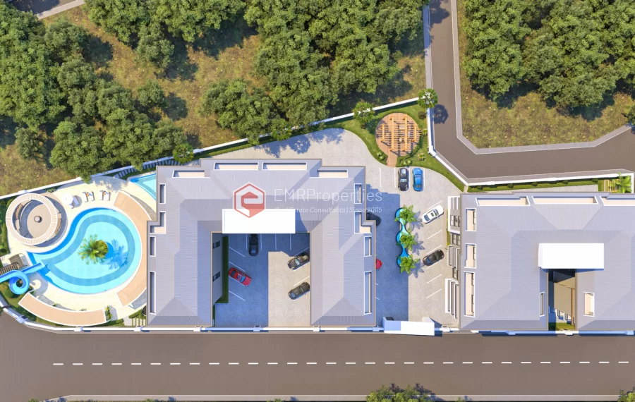 Wunderschönes Wohnprojekt zum Verkauf in Alanya Oba