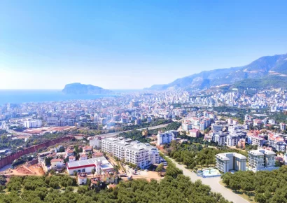 Wonderful residence project for sale in Alanya Oba