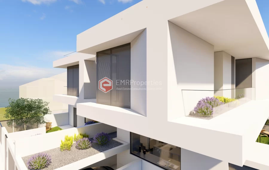 Doppelvillenprojekt zum Verkauf in Kargicak mit dem Konzept des freistehenden Lebens