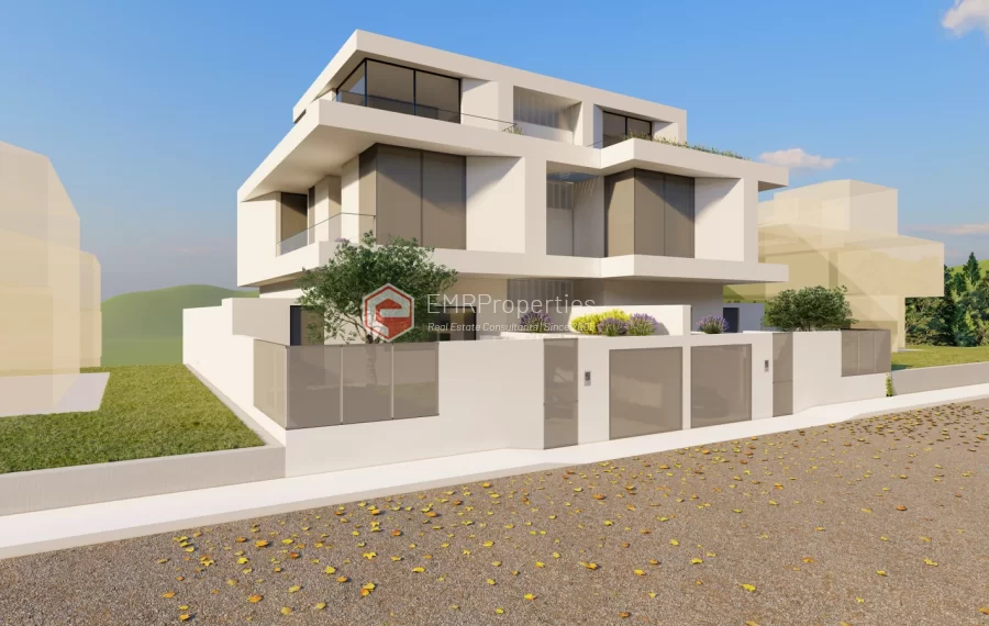 Doppelvillenprojekt zum Verkauf in Kargicak mit dem Konzept des freistehenden Lebens