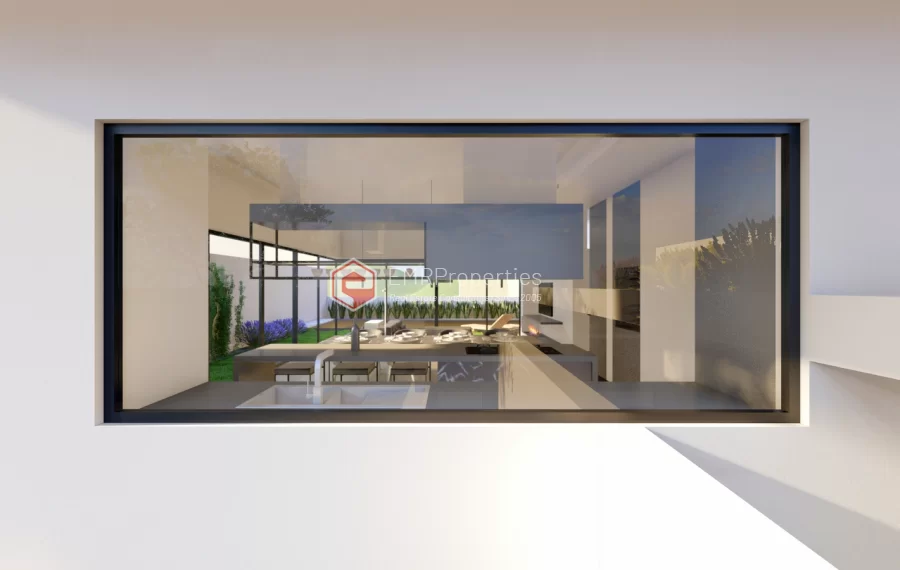 Doppelvillenprojekt zum Verkauf in Kargicak mit dem Konzept des freistehenden Lebens