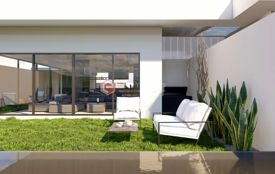 Doppelvillenprojekt zum Verkauf in Kargicak mit dem Konzept des freistehenden Lebens