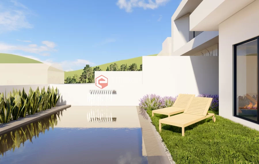 Doppelvillenprojekt zum Verkauf in Kargicak mit dem Konzept des freistehenden Lebens