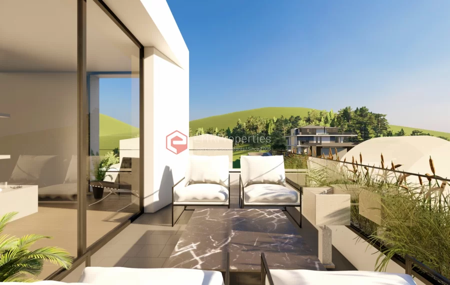 Doppelvillenprojekt zum Verkauf in Kargicak mit dem Konzept des freistehenden Lebens