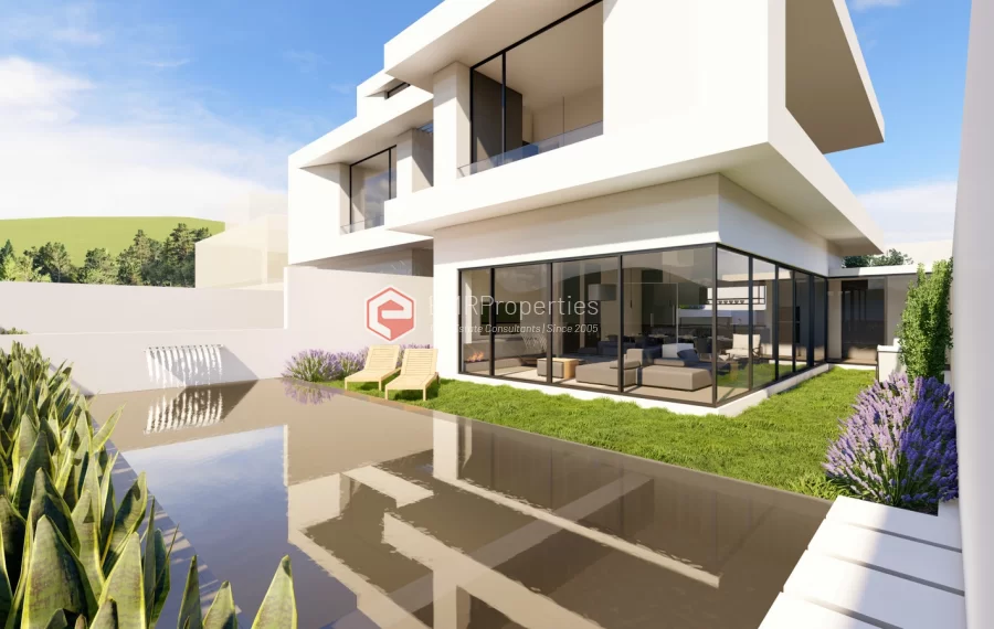 Doppelvillenprojekt zum Verkauf in Kargicak mit dem Konzept des freistehenden Lebens