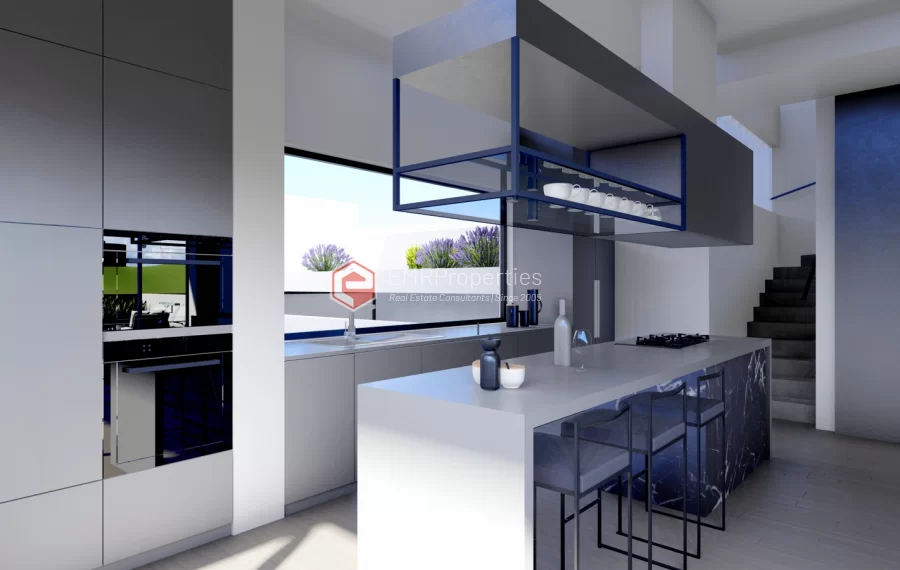 Doppelvillenprojekt zum Verkauf in Kargicak mit dem Konzept des freistehenden Lebens