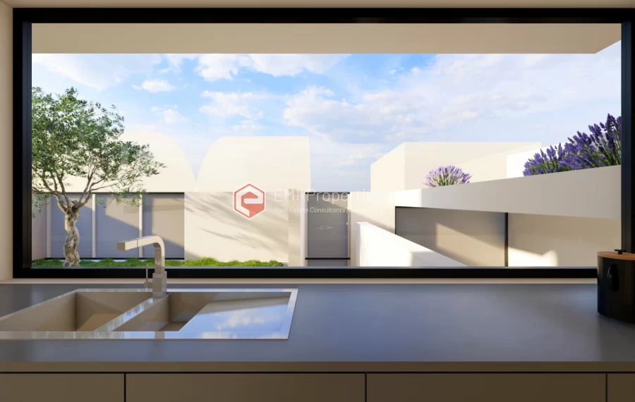 Doppelvillenprojekt zum Verkauf in Kargicak mit dem Konzept des freistehenden Lebens