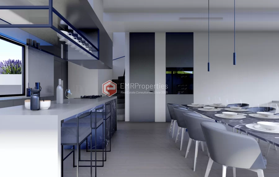 Doppelvillenprojekt zum Verkauf in Kargicak mit dem Konzept des freistehenden Lebens