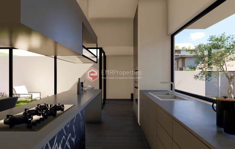 Doppelvillenprojekt zum Verkauf in Kargicak mit dem Konzept des freistehenden Lebens