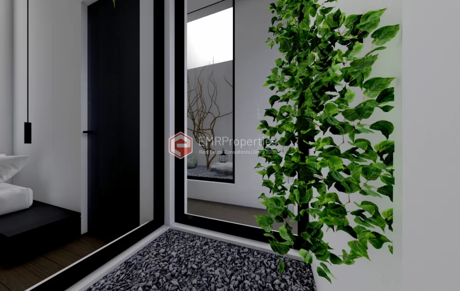 Doppelvillenprojekt zum Verkauf in Kargicak mit dem Konzept des freistehenden Lebens