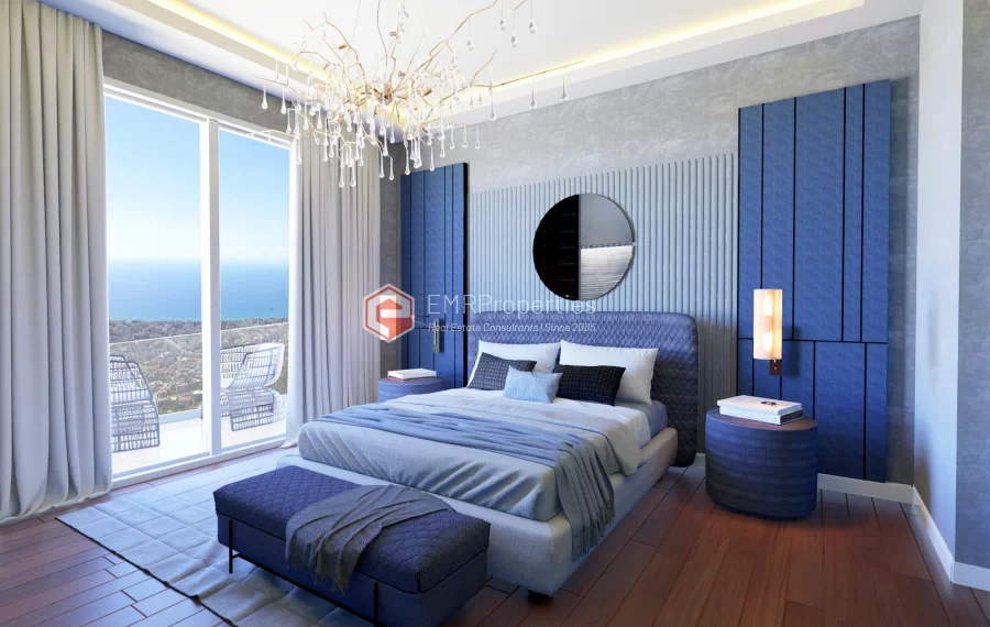 Stanovi posebnog projekta u kompleksu sa pogledom na more u centru Alanje