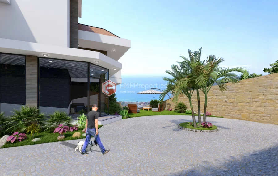 Stanovi posebnog projekta u kompleksu sa pogledom na more u centru Alanje