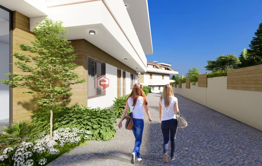 Stanovi posebnog projekta u kompleksu sa pogledom na more u centru Alanje