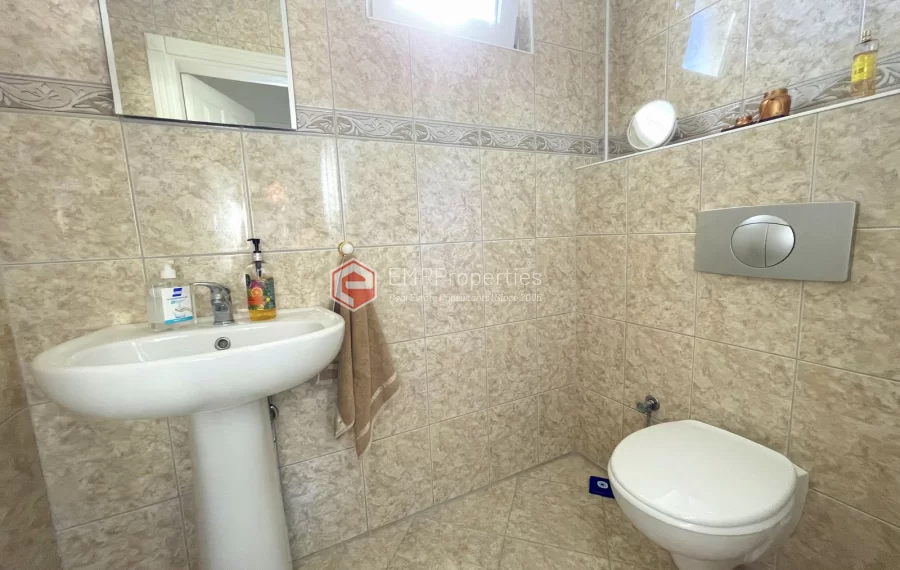 Freistehende Villa mit 3 Zimmer zum Verkauf in Kargicak mit Panoramablick